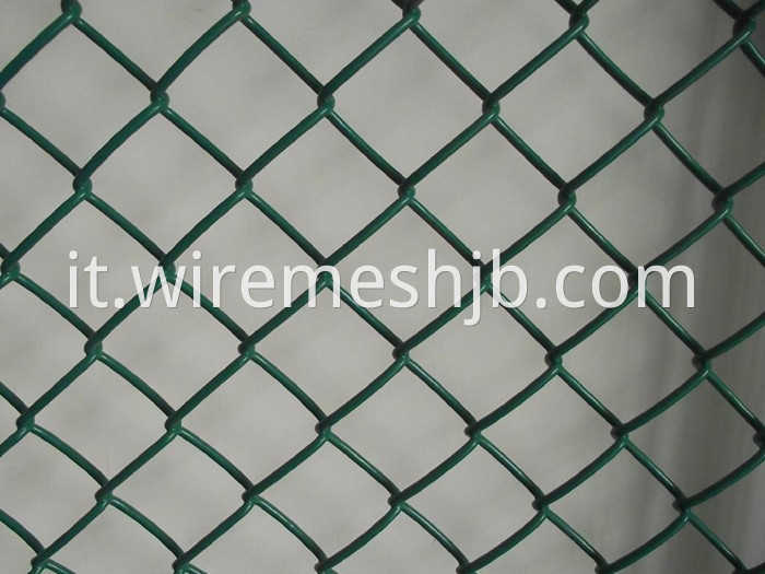 Vinyl Coated Chain Link Fence Fabric